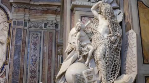 Francesco Queirolo devoted seven years to crafting "The Disillusion" (detail) in 1759.