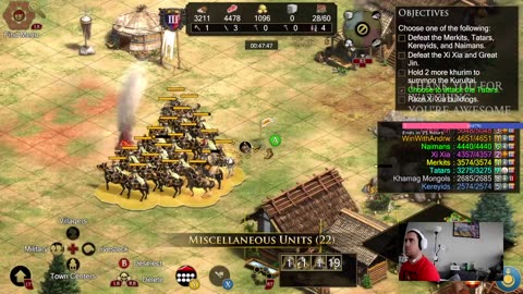 Win With Andrew - AOE II - lets kill some shit