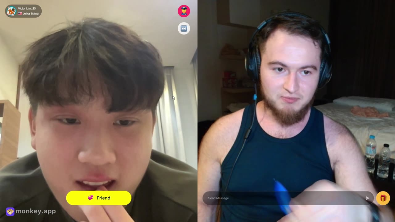 Talking about Rocket Man on Monkey App