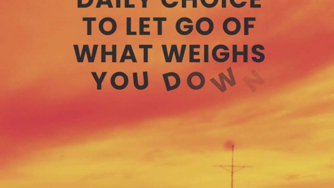 Peace Is a Daily Choice