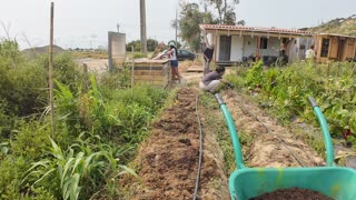 Actividades na Horta Experimental, Margem Sul Agrofloresta 3rd of June 2k25 Part 2