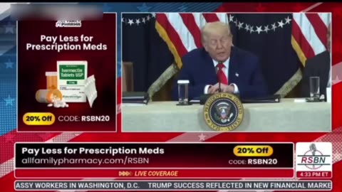 President Trump will destroy the system of Big Pharma