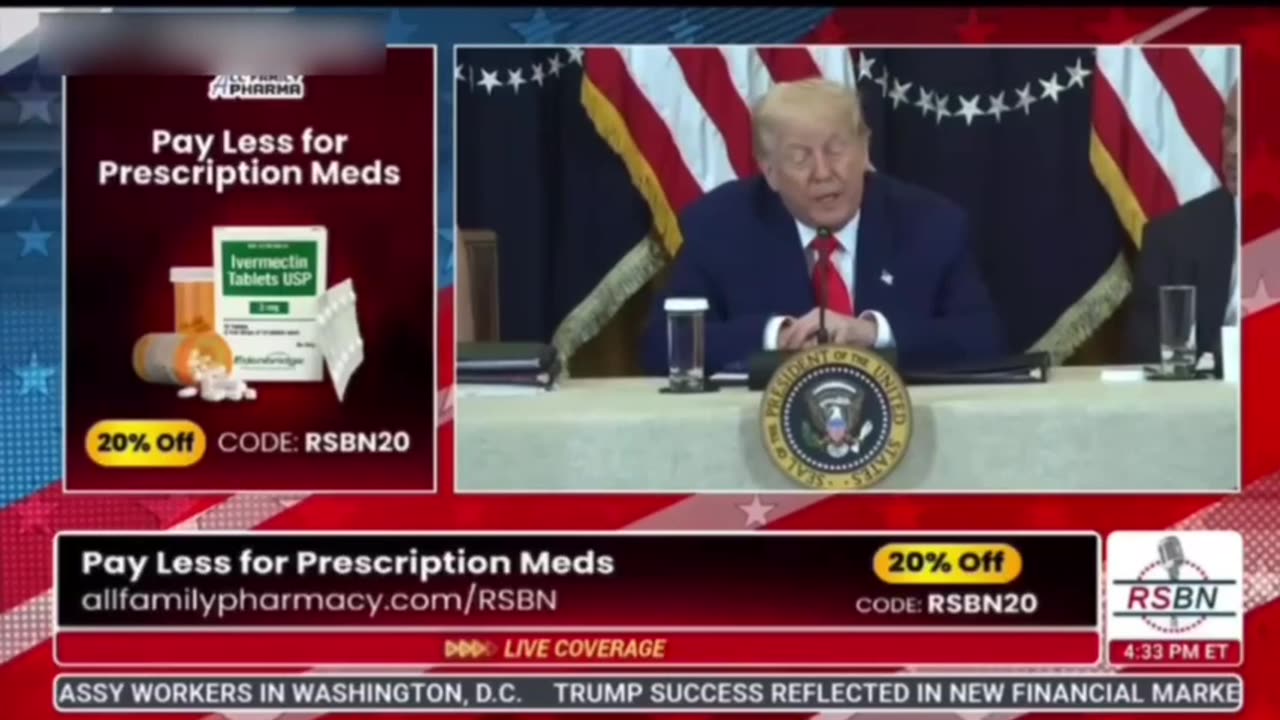 President Trump will destroy the system of Big Pharma