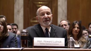 HOWARD LUTNICK GRILLED BY SENATORS OVER EPSTEIN LINKS, BROADBAND FUNDS