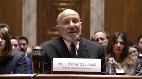HOWARD LUTNICK GRILLED BY SENATORS OVER EPSTEIN LINKS, BROADBAND FUNDS