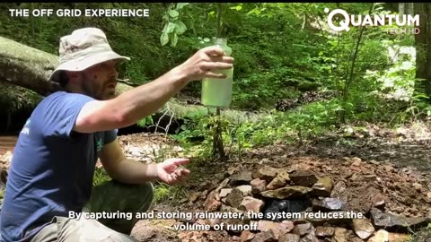 Man Builds 2-Story Lodge in the Forest Start to Finish by @TheOffGridExperience