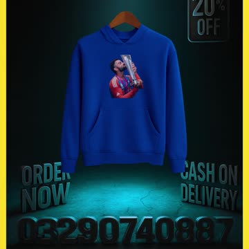 King Kohli Victory Hoodie | Champion Mindset | Cricket Motivation | Raheech Clothing