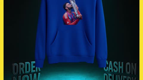 King Kohli Victory Hoodie | Champion Mindset | Cricket Motivation | Raheech Clothing