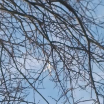 PLANE OVER THE FIRMAMENT