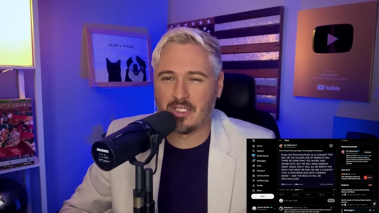 MARKETS CRASH OVER TRUMP TRADE WAR _ The Kyle Kulinski Show