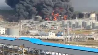 🔥🌡️ Ukraine Russia War | Novoshakhtinsk Oil Plant Burns for Third Day in Rostov | RCF