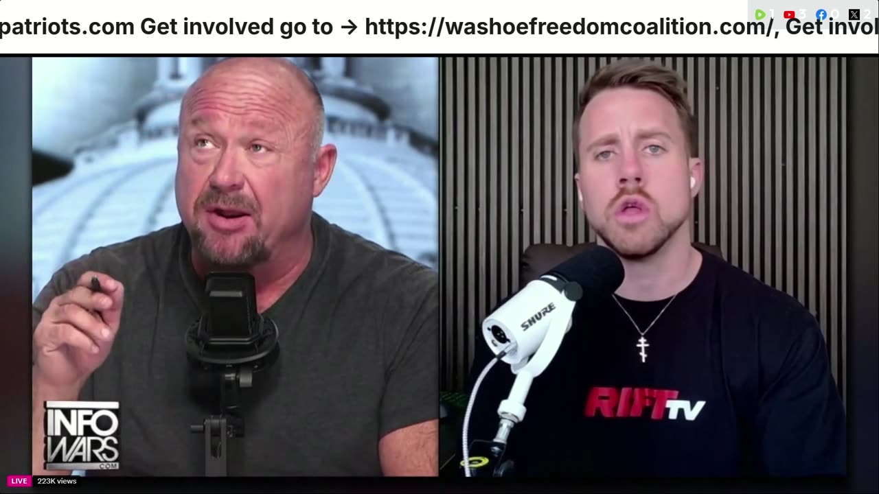Alex Jones, Info Wars, 11/13/2025