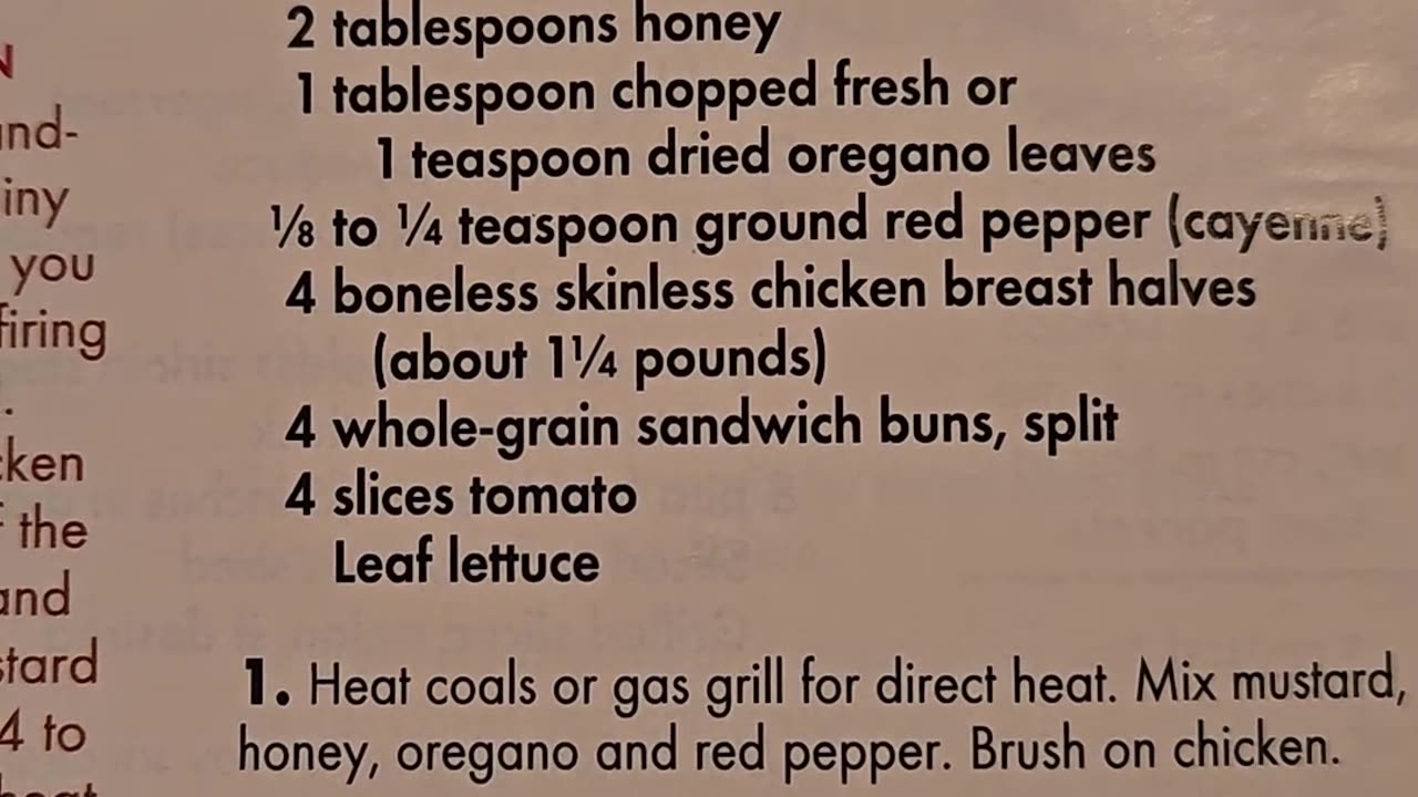 Recipe for Honey Mustard Chicken Sandwiches