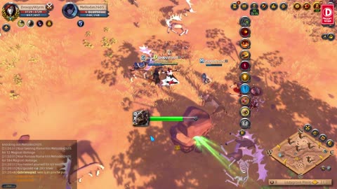 ONE HOUR of Yellow Zone Ganking no commentary : Albion Online