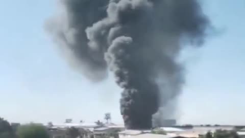 Another fire and explosion has broken out in the northeastern Iranian city of Mashhad.