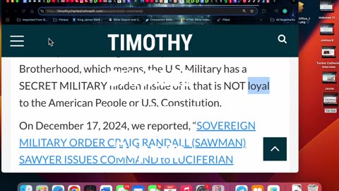 5/5/25 TCH News Q Operation= Luciferian Brotherhood Operation Cont.