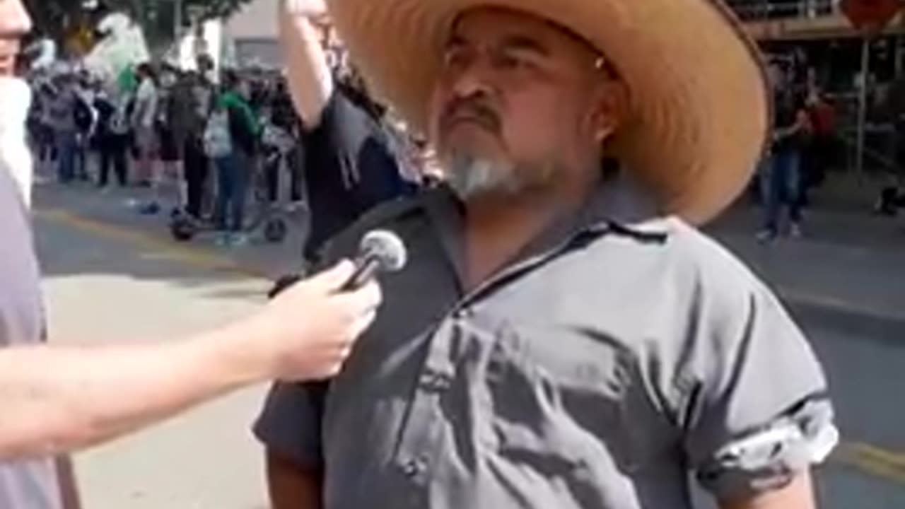 LA ICE PROTESTER (INVADER) WANTS TO TURN THE USA INTO THE SOVIET UNION