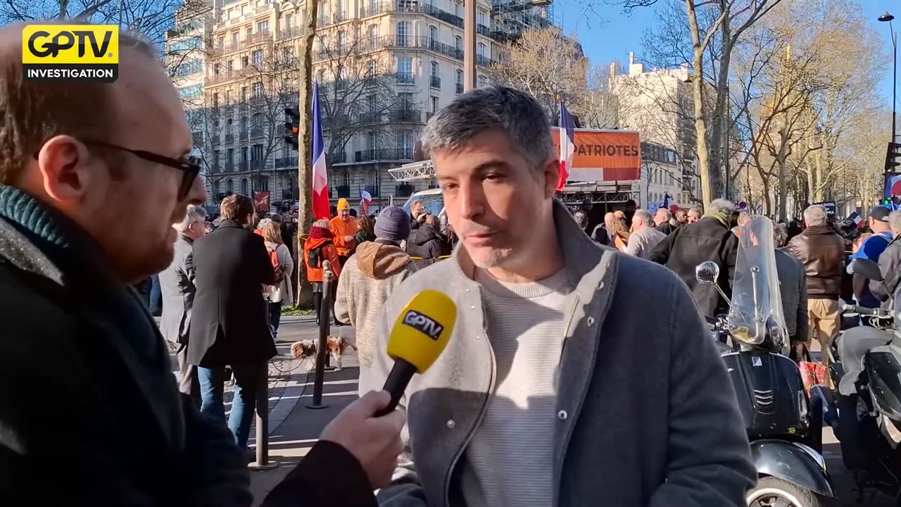 EXCLUSIF : LA GRANDE MANIFESTATION CONTRE LA GUERRE EN UKRAINE À PARIS ! | GPTV INVESTIGATION
