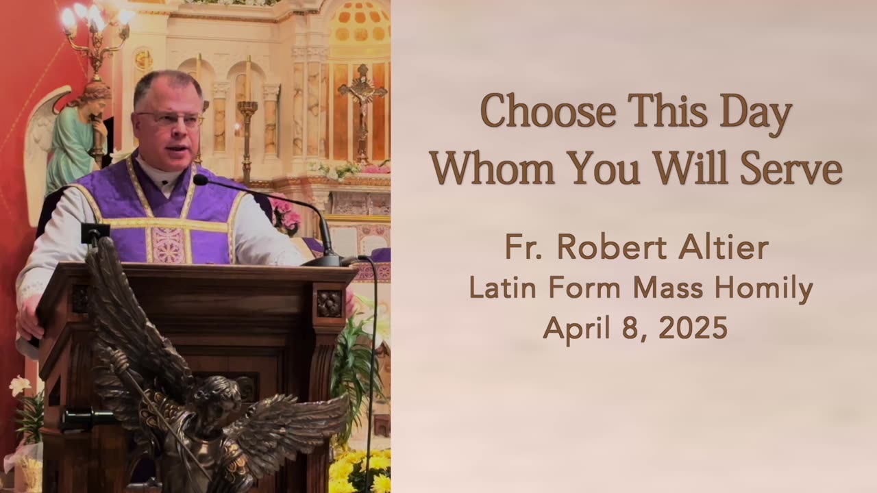 Choose This Day Whom You Will Serve