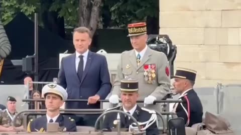 He thinks he is Napoleon Bonaparte