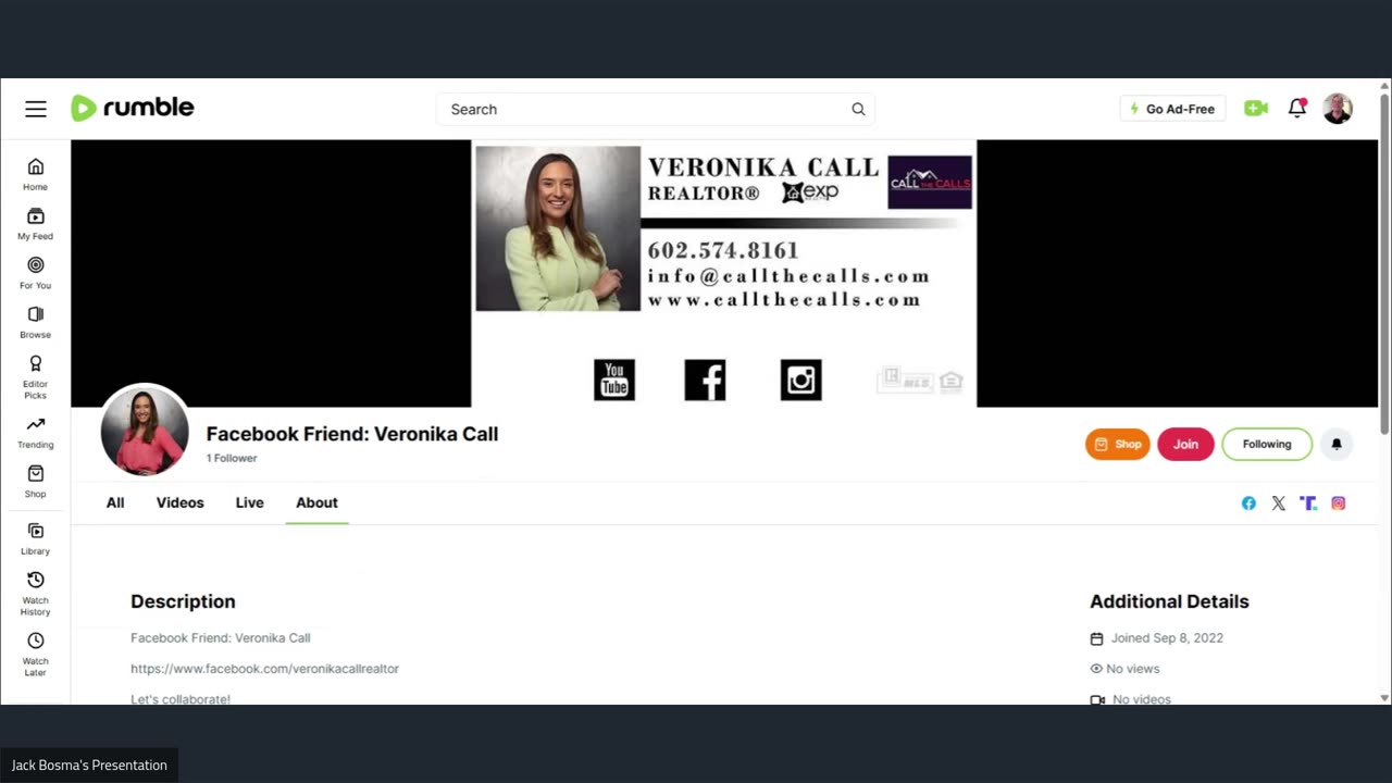 Facebook Friend: Veronika Call
