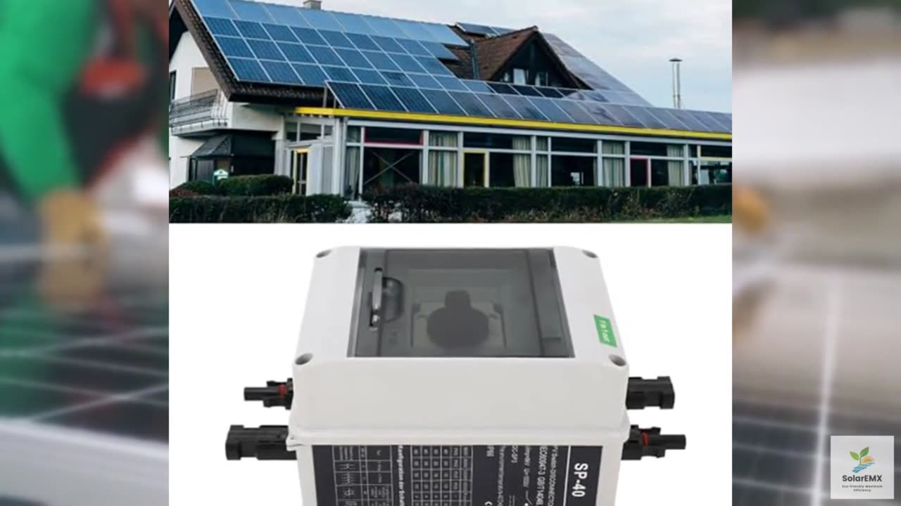 EVTSCAN Solar DC Disconnect Switch Stable Operation for Inverter PC Shell Silver