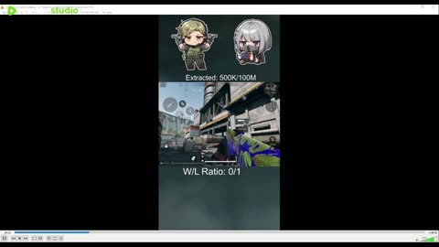 100M only Knife Challenge in Delta Force Mobile - LIVE