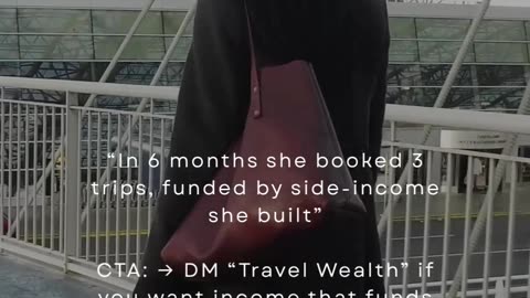 In 6 Months She Booked 3 Trips, Funded By Side-Income She Built