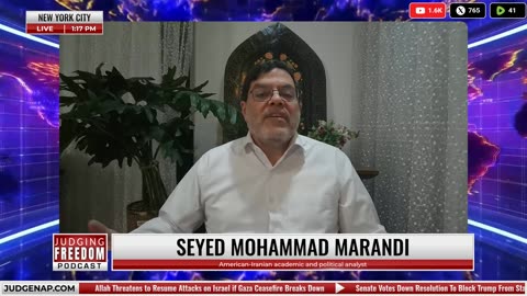 Prof. Seyed Mohammad Marandi : Why Iran Wants Peace.