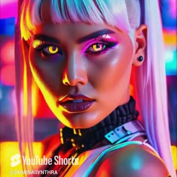 GLYTCH IN THE SYSTEM #cyberpunk #digitalart #dark #virtualreality #neonlights #DOMINASYNTHRA