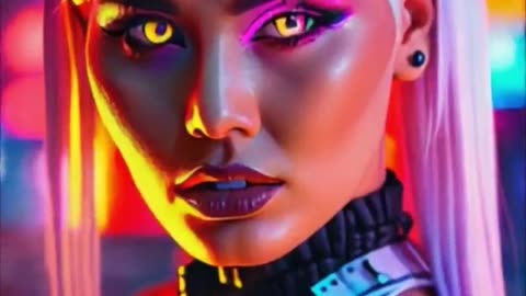 GLYTCH IN THE SYSTEM #cyberpunk #digitalart #dark #virtualreality #neonlights #DOMINASYNTHRA