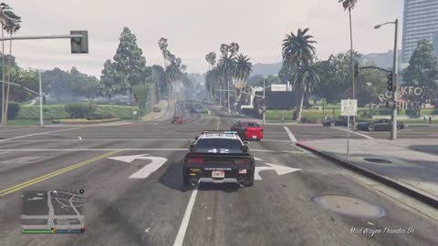 Grand Theft Auto V Police Pursuit 6-9-25