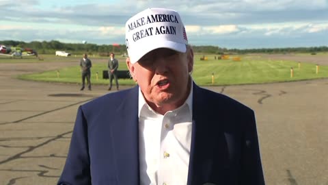 President Trump Speaks to Reporters About Russia and Ukraine
