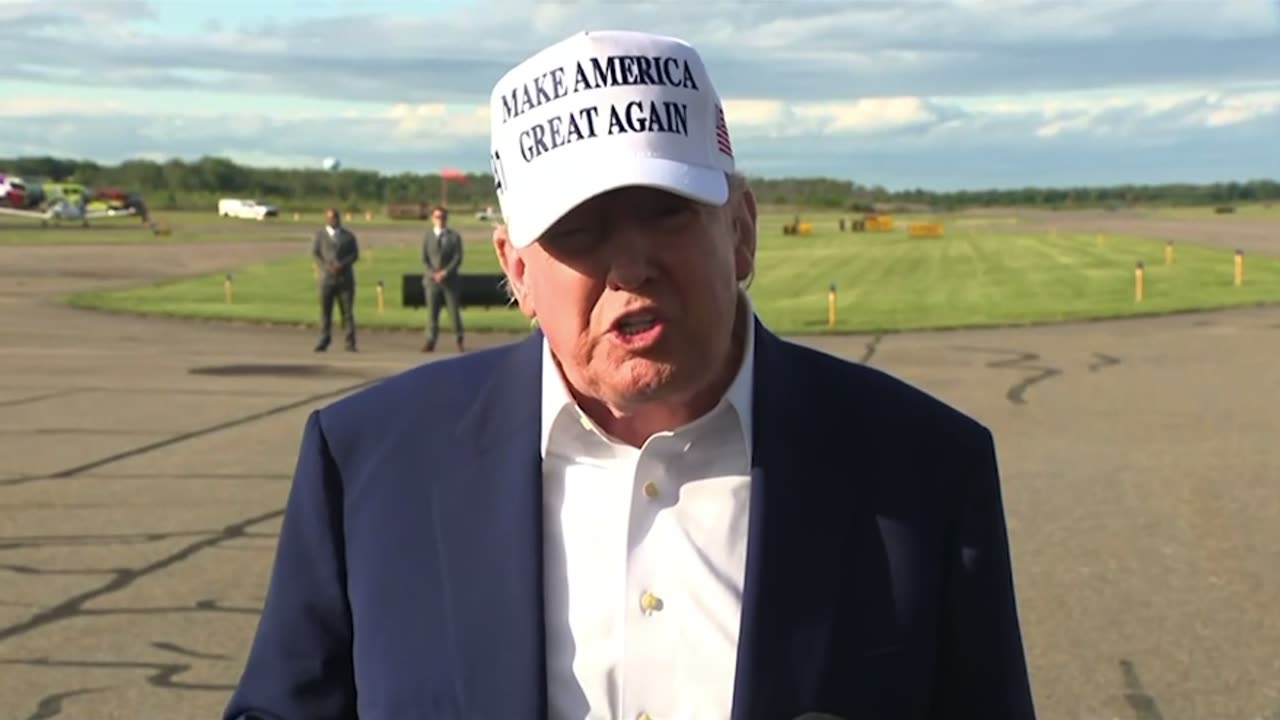 President Trump Speaks to Reporters About Russia and Ukraine