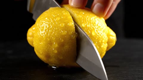 This Lemon Cut Is Too Satisfying 🍋💦 | Ultra Realistic ASMR #SatisfyingVideo #Asmr
