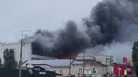 🔥🚒 Ukraine Russia War | Fire Erupts in Workshop at Kiev Radio Factory | RCF
