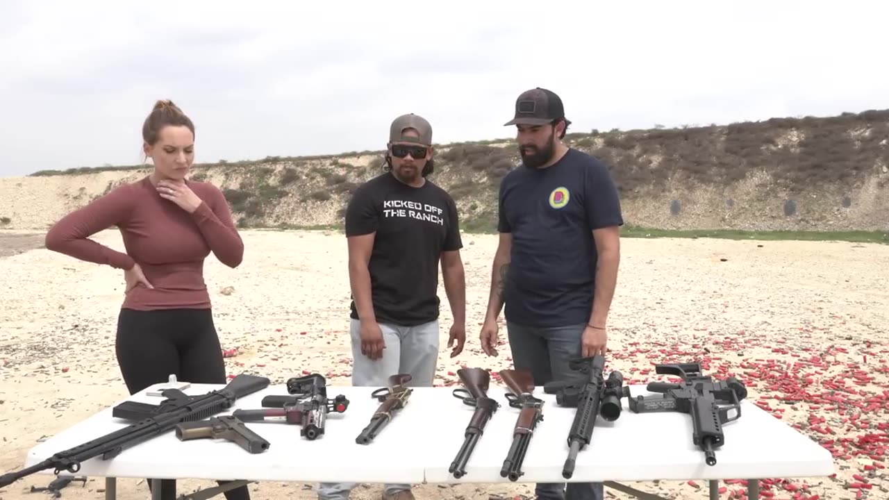 Shooting the Guns We Bought From Demolition Ranch!!!