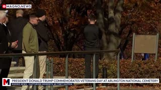 🇺🇸 President Donald Trump Commemorates Veterans Day at Arlington National Cemetery [LIVE]
