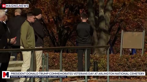 🇺🇸 President Donald Trump Commemorates Veterans Day at Arlington National Cemetery [LIVE]