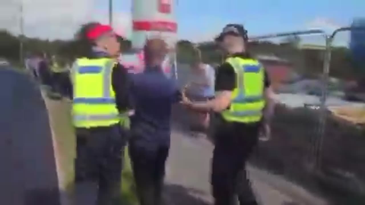 MEANWHILE IN THE UK: Man is arrested after shouting, “We love bacon”