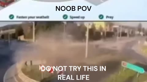 How to not drive a roundabout