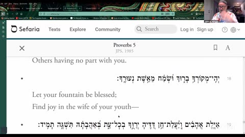 The biblical Book of Proverbs with John of AllFaith Mondays, 8 PM Eastern