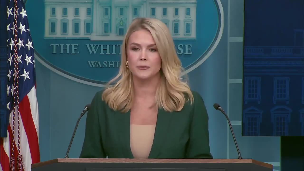 🚨🔥Karoline Leavitt: The President's view on all of this remains the same today..