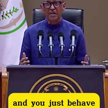 President Paul Kagame Challenges Youth Leaders: Stop Blaming, Start Acting! #africa