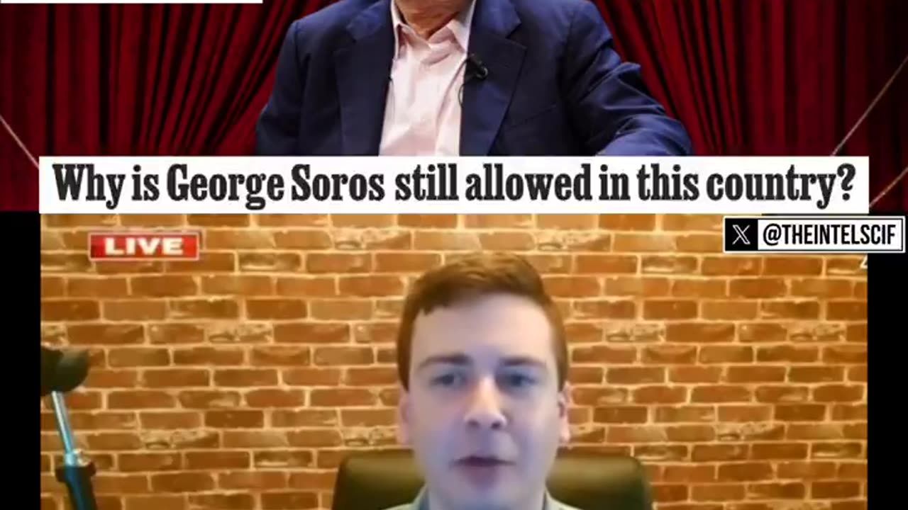 George Soros is one of the main players behind the curtain