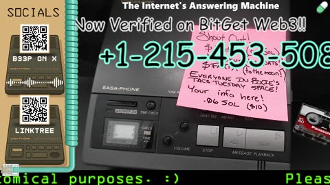 theB33P | The Internet's Answering Machine