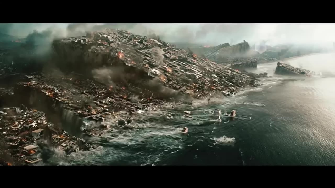 HUGE Tsunami DESTROYS Los Angeles | 2012