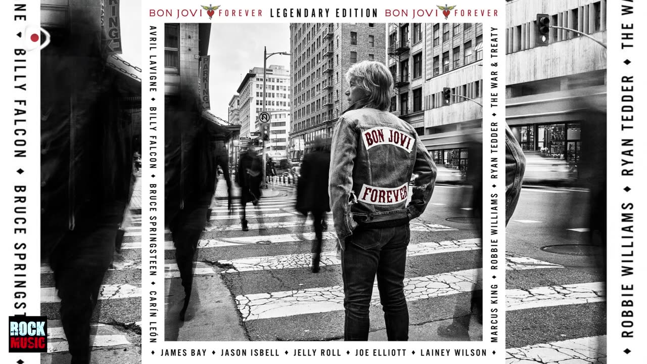 💽 Bon Jovi - Red, White and Jersey / Hollow Man (feat. Bruce Springsteen) (New #Singles)