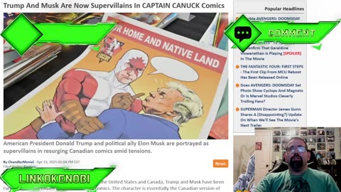 Canadian Comics Made Trump And Musk Into A Supervillain