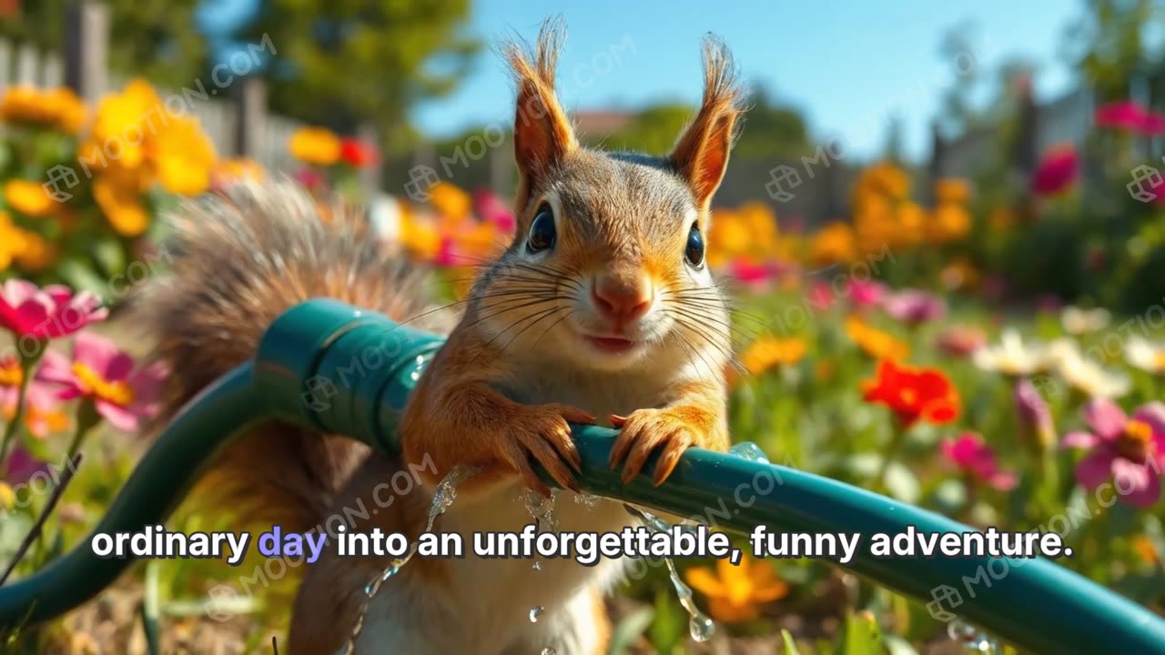 Scruffy's Hilarious Garden Adventure